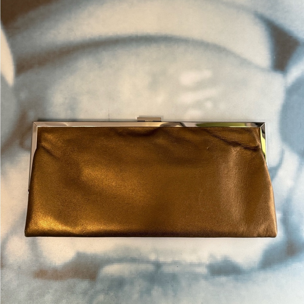 Elegant Gold Clutch- New Hobo Bag